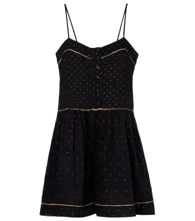 Marant Etoile Vickie polka-dot cotton romper | Thumbnail 1