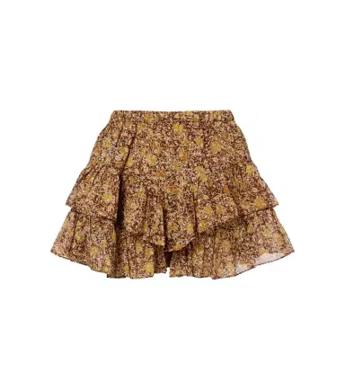 Marant Etoile Jocadia floral tiered cotton voile shorts | Thumbnail 1 Marant Etoile Jocadia floral tiered cotton voile shorts | Thumbnail 1