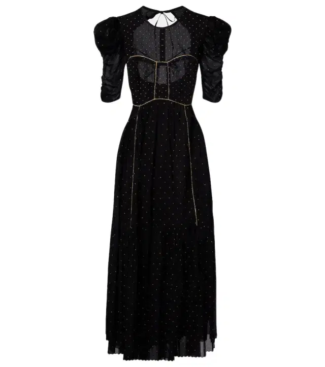 Marant Etoile Sichene polka-dot cotton maxi dress