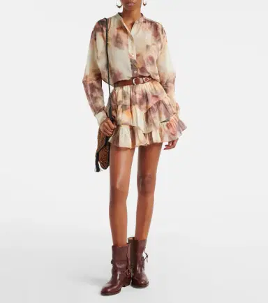 Marant Étoile Mexika printed cotton shirt | Thumbnail 4