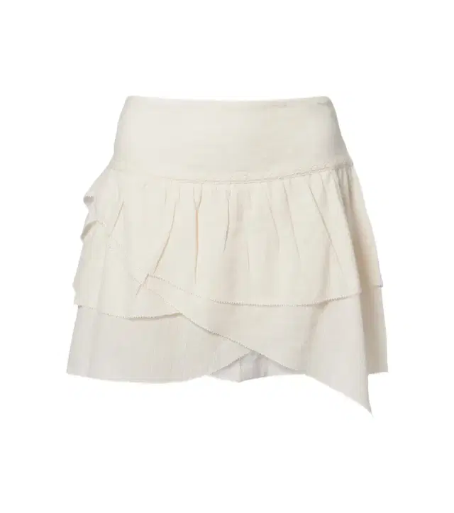 Marant Etoile Dejha cotton and linen-blend miniskirt
