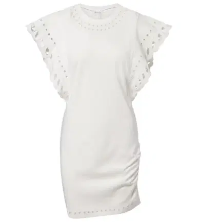 Marant Étoile Orlane embroidered cotton minidress | Thumbnail 1