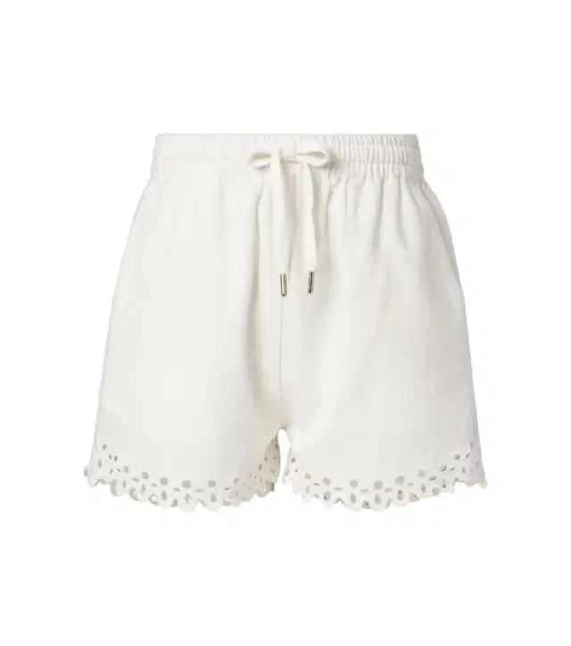 Marant Etoile Balyme embroidered cotton shorts