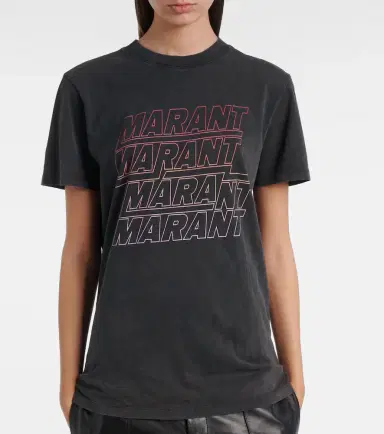 Marant Étoile Zoeline printed cotton jersey T-shirt | Thumbnail 2