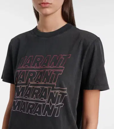 Marant Étoile Zoeline printed cotton jersey T-shirt | Thumbnail 5