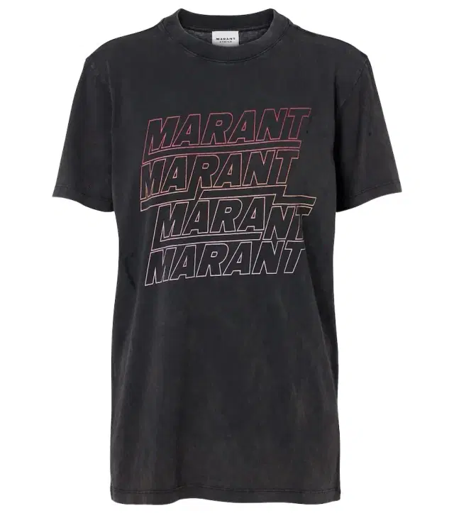 Marant Etoile Zoeline printed cotton jersey T-shirt