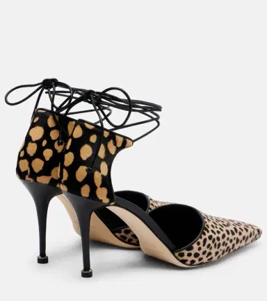 Manolo Blahnik Gambis printed calf hair pumps | Thumbnail 2
