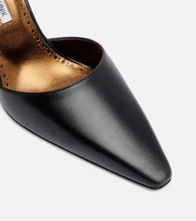 Manolo Blahnik Detana 90 leather slingback pumps | Thumbnail 2 Manolo Blahnik Detana 90 leather slingback pumps | Thumbnail 2