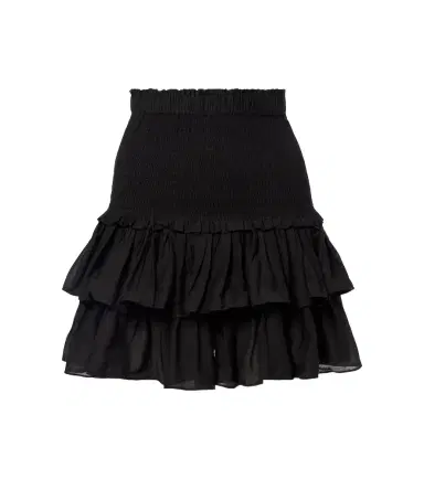 Marant Étoile Naomi tiered cotton-blend miniskirt | Thumbnail 1