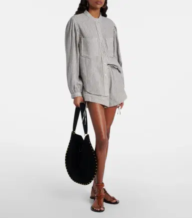 Marant Étoile Selvia striped cotton shirt | Thumbnail 5 Marant Étoile Selvia striped cotton shirt | Thumbnail 5