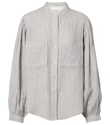 Marant Étoile Selvia striped cotton shirt | Thumbnail 1 Marant Étoile Selvia striped cotton shirt | Thumbnail 1