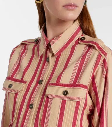 Marant Étoile Gelva striped cotton shirt | Thumbnail 2 Marant Étoile Gelva striped cotton shirt | Thumbnail 2