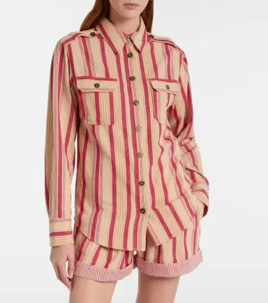 Marant Étoile Gelva striped cotton shirt | Thumbnail 3 Marant Étoile Gelva striped cotton shirt | Thumbnail 3
