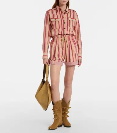 Marant Étoile Gelva striped cotton shirt | Thumbnail 4 Marant Étoile Gelva striped cotton shirt | Thumbnail 4