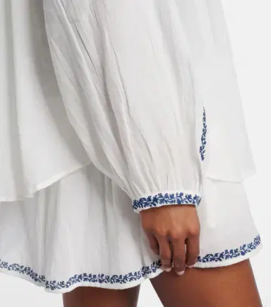 Marant Étoile Lena embroidered cotton blouse | Thumbnail 2 Marant Étoile Lena embroidered cotton blouse | Thumbnail 2