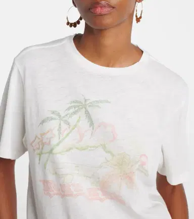 Marant Étoile Zewel printed cotton T-shirt | Thumbnail 2