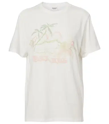 Marant Étoile Zewel printed cotton T-shirt | Thumbnail 1