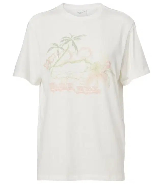 Marant Etoile Zewel printed cotton T-shirt