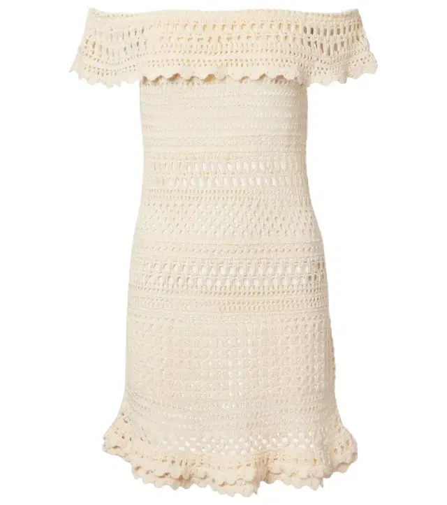 Marant Etoile Zoa crochet cotton-blend minidress