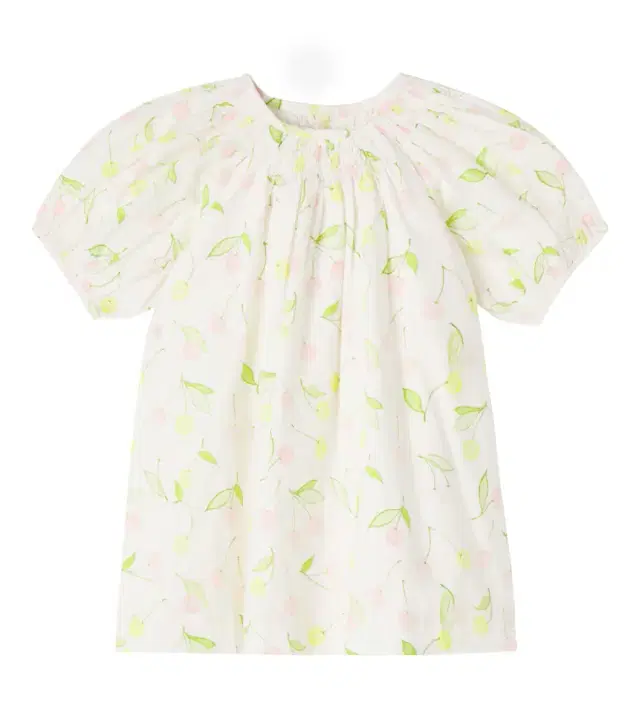 Luce printed cotton dress