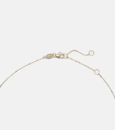 STONE AND STRAND Full Volume 14kt gold necklace with sapphire and diamond | Thumbnail 2