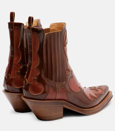 Gabriela Hearst Cassidy leather cowboy boots | Thumbnail 3