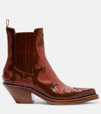 Gabriela Hearst Cassidy leather cowboy boots | Thumbnail 4