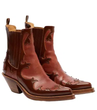 Gabriela Hearst Cassidy leather cowboy boots | Thumbnail 1