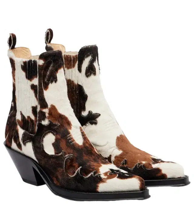 Cassidy calf hair cowboy boots