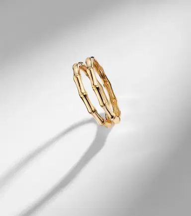 Stone and Strand Set of 2 14kt gold rings | Thumbnail 5