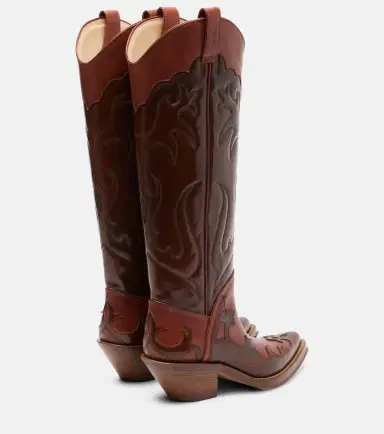 Gabriela Hearst Capitana leather cowboy boots | Thumbnail 3