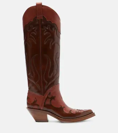 Gabriela Hearst Capitana leather cowboy boots | Thumbnail 4