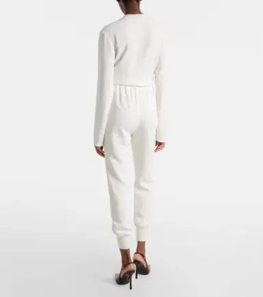 Stella McCartney Tapered jersey sweatpants | Thumbnail 2