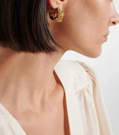 Zimmermann Wisp Mini huggie earrings | Thumbnail 5