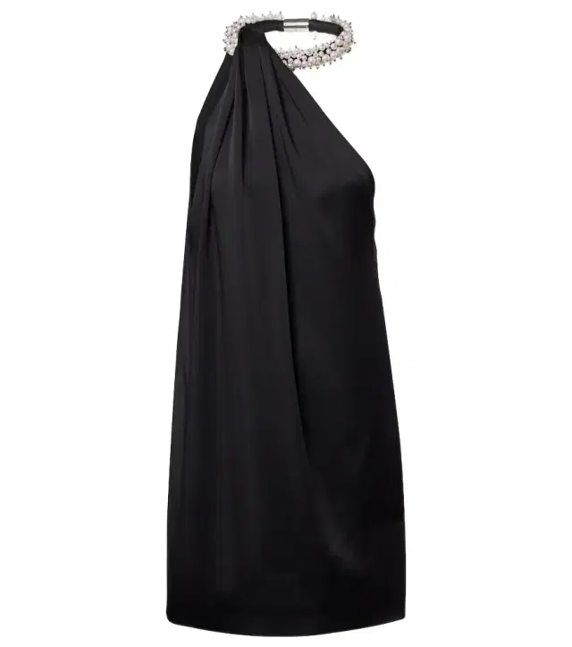 Stella McCartney Embellished satin minidress