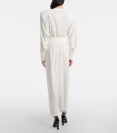 Stella McCartney Crêpe jersey jumpsuit | Thumbnail 4