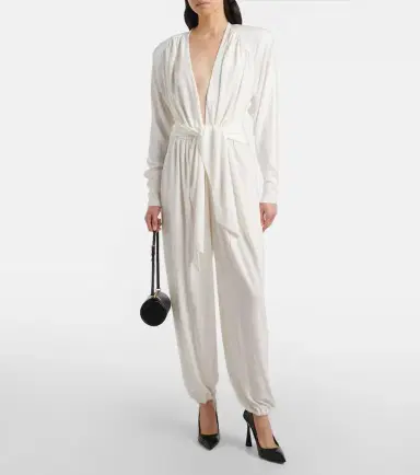 Stella McCartney Crêpe jersey jumpsuit | Thumbnail 6
