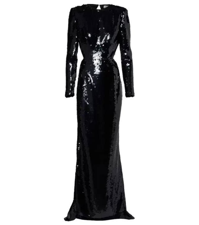 Sequined gown