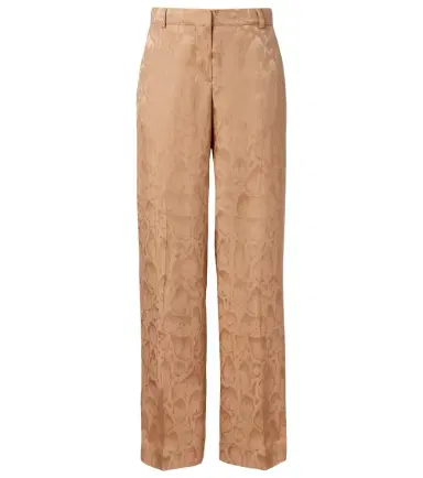 Stella McCartney Silk-blend wide-leg pants | Thumbnail 1
