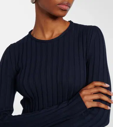 Stella McCartney Ribbed-knit cotton sweater | Thumbnail 2