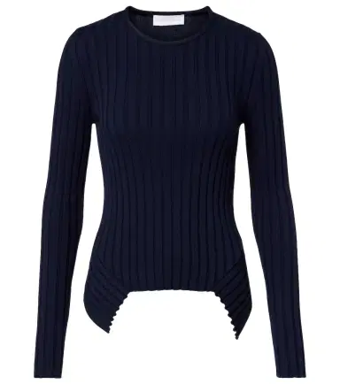 Stella McCartney Ribbed-knit cotton sweater | Thumbnail 1