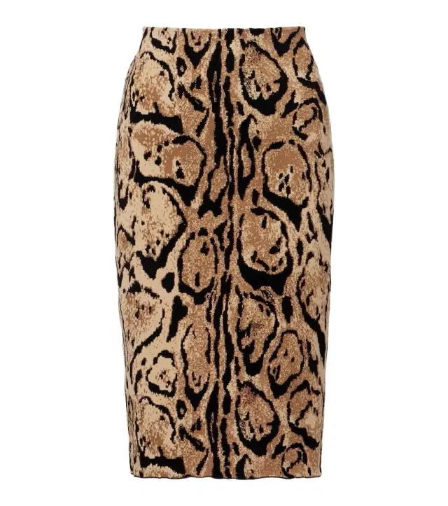 Stella McCartney Jacquard pencil skirt