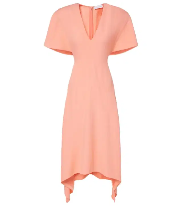 Draped cocktail dress