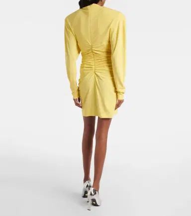Stella McCartney Draped jersey minidress | Thumbnail 2 Stella McCartney Draped jersey minidress | Thumbnail 2