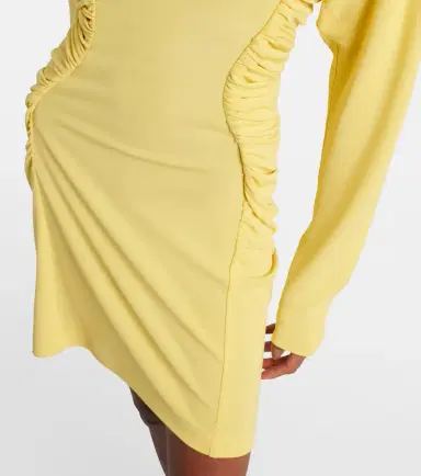 Stella McCartney Draped jersey minidress | Thumbnail 5 Stella McCartney Draped jersey minidress | Thumbnail 5