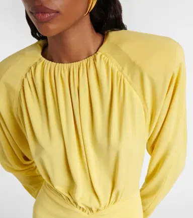 Stella McCartney Draped jersey midi dress | Thumbnail 2