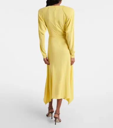 Stella McCartney Draped jersey midi dress | Thumbnail 5