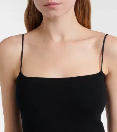 Stella McCartney Asymmetric crêpe and jersey gown | Thumbnail 3