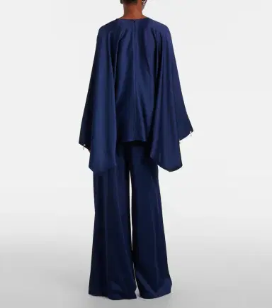 Stella McCartney Satin wide-leg pants | Thumbnail 3