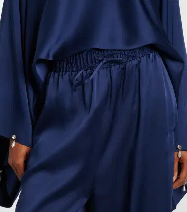 Stella McCartney Satin wide-leg pants | Thumbnail 4